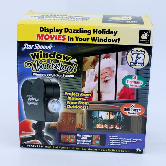 As Seen On TV Star Shower Window Wonderland Projector System - Picture 1 of 2